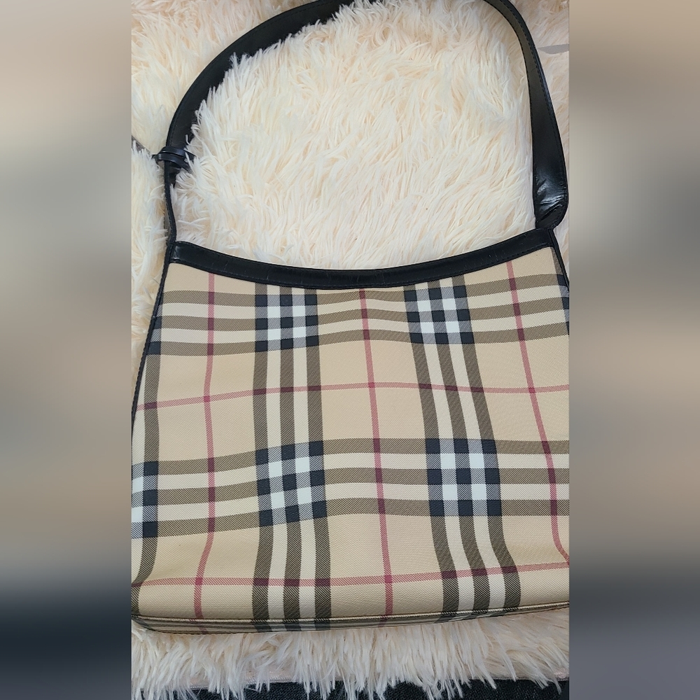 Burberry Classic House Check Shoulder Bag - Picture 1 of 13
